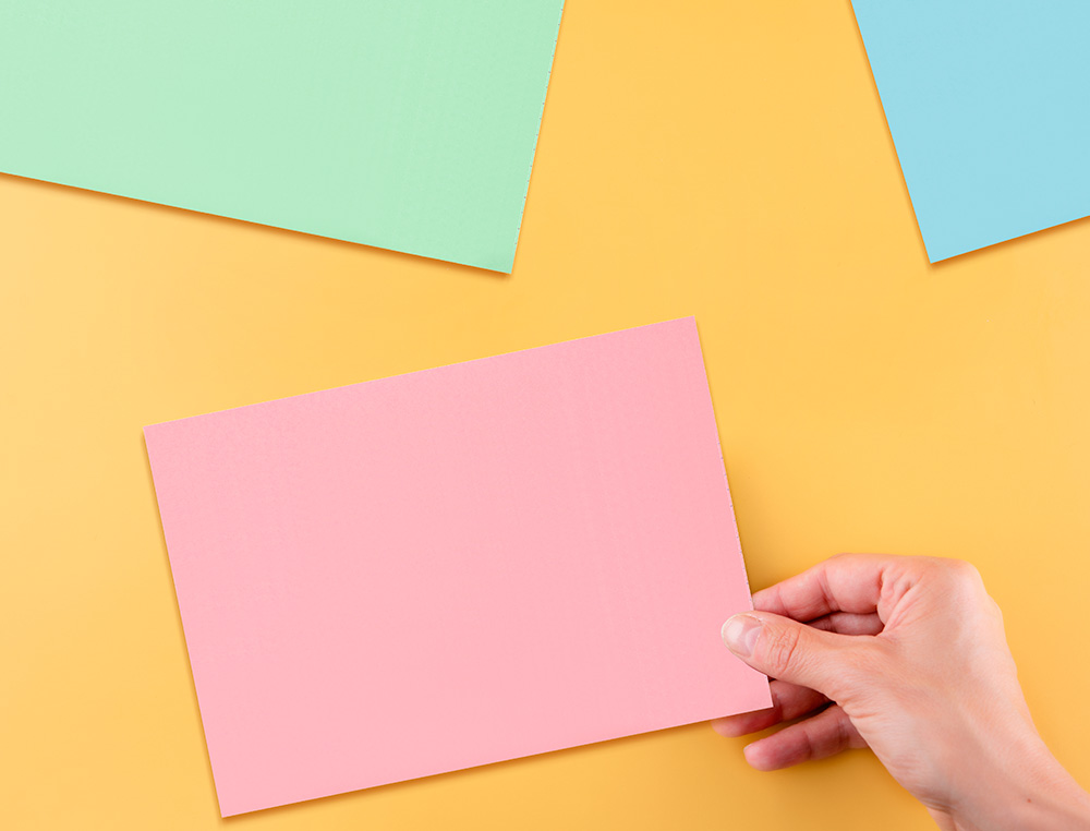 CARTAO LIDERPAPEL PARA ESTUDAR LISO CARTOLINA DE CORES 180 GR 160X220MM EMBALAGEM DE 200 UNIDADES