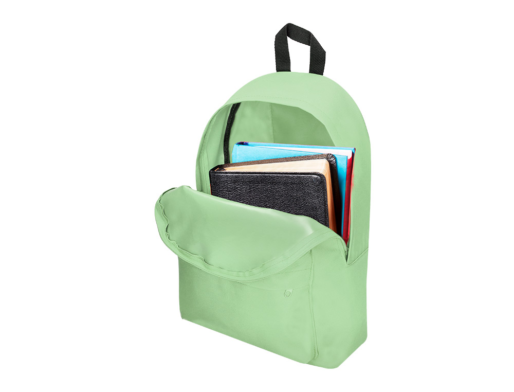 MOCHILA ESCOLAR LIDERPAPEL COR VERDE 400X125X300 MM
