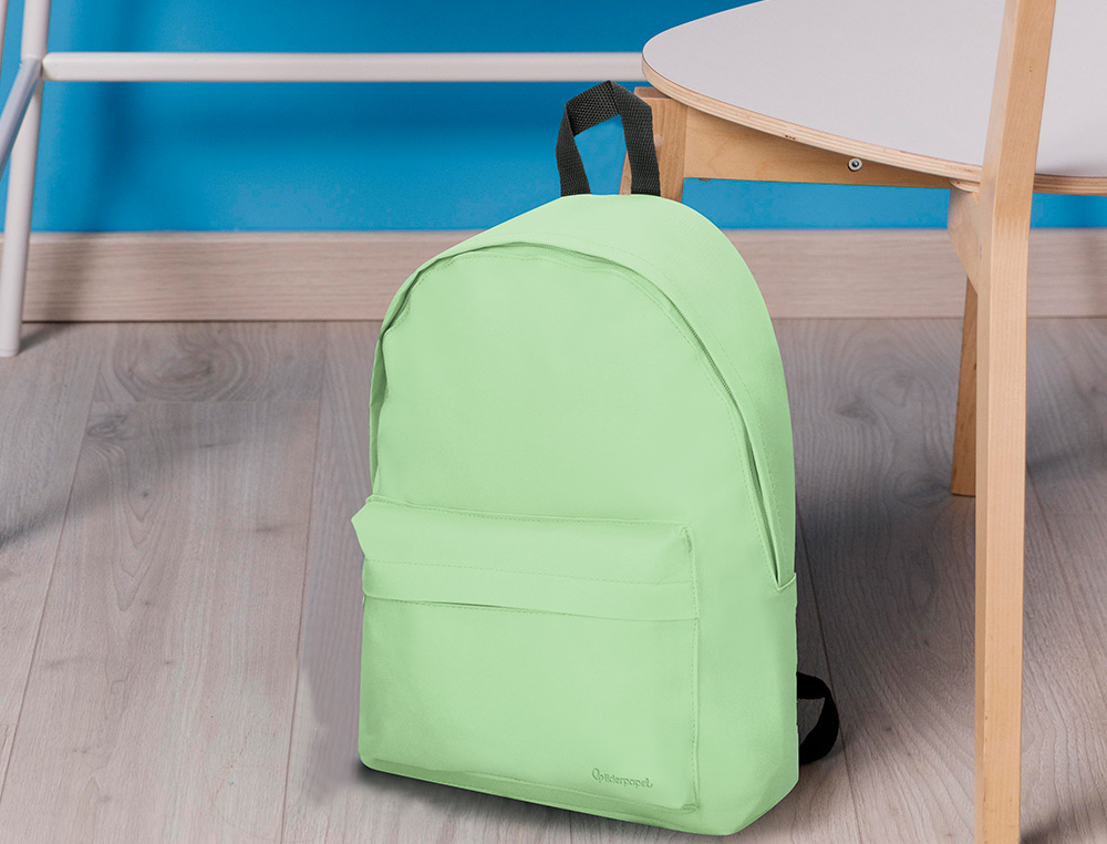 MOCHILA ESCOLAR LIDERPAPEL COR VERDE 400X125X300 MM