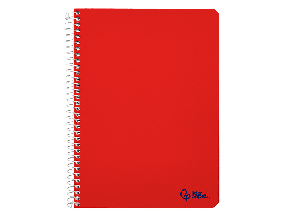CADERNO ESPIRAL LIDERPAPEL DIN A5 SMART CAPA SUAVE 80 F 75 GR QUADRICULA 5MM COM MARGEM CORES SORTIDAS