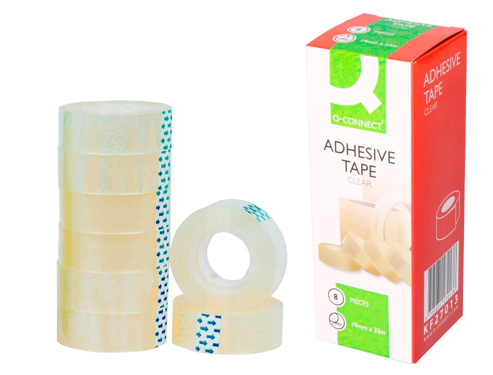 FITA ADESIVA Q-CONNECT 33 MT X 19 MM