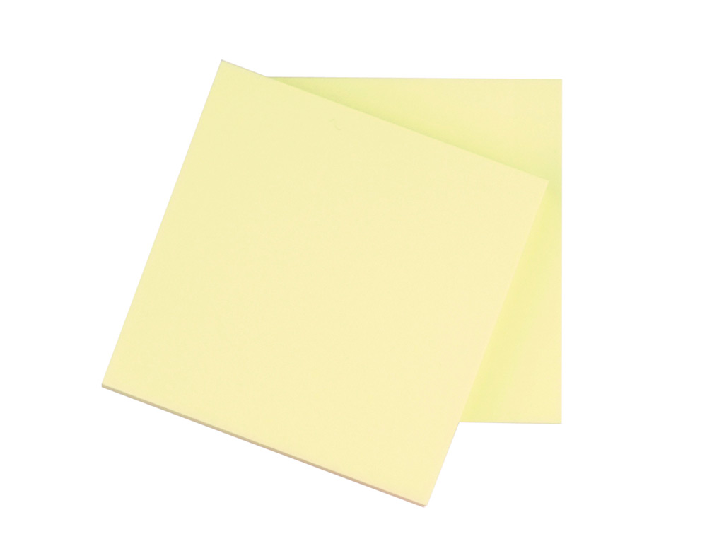BLOCO DE NOTAS ADESIVAS Q-CONNECT AMARELO 76 X 76 MM COM 100 FOLHAS
