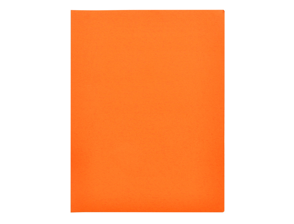CLASSIFICADOR LIDERPAPEL EM CARTOLINA DE 180 GR DIN A4 LARANJA INTENSO