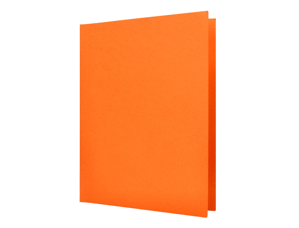 CLASSIFICADOR LIDERPAPEL EM CARTOLINA DE 180 GR DIN A4 LARANJA INTENSO