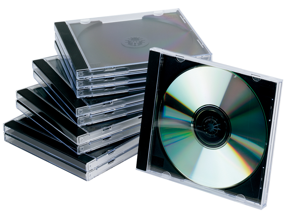 CAIXA Q-CONNECT PARA CD / DVD PACK COM 10 UNIDADES