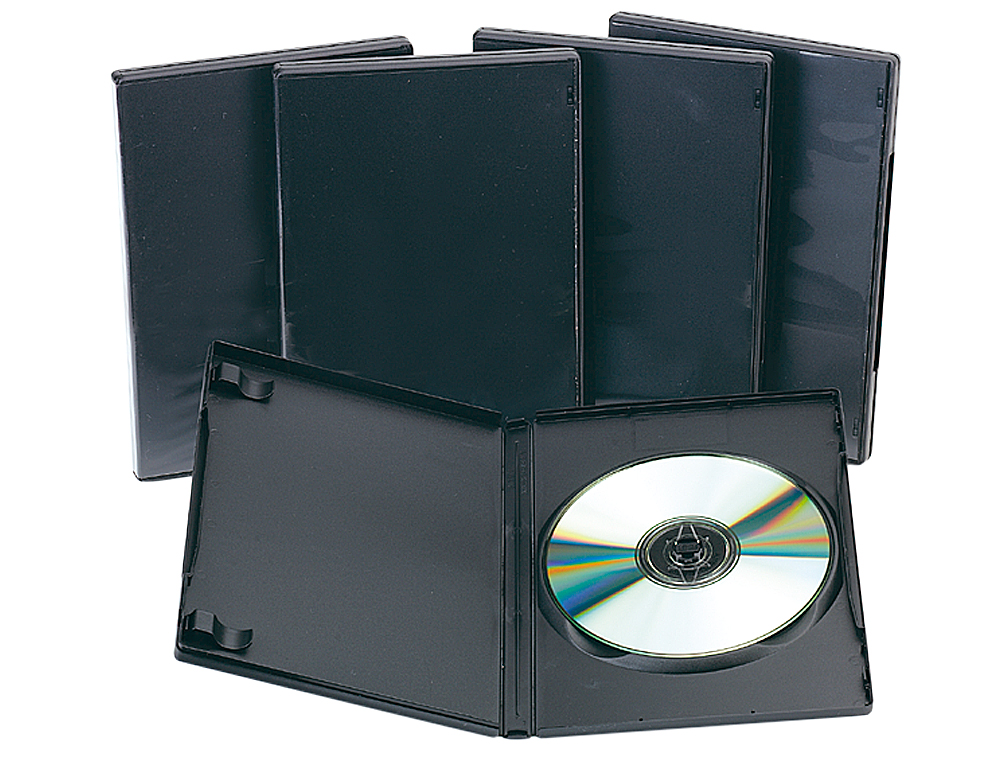 CAIXA Q-CONNECT PARA DVD PACK DE 5 UNIDADES