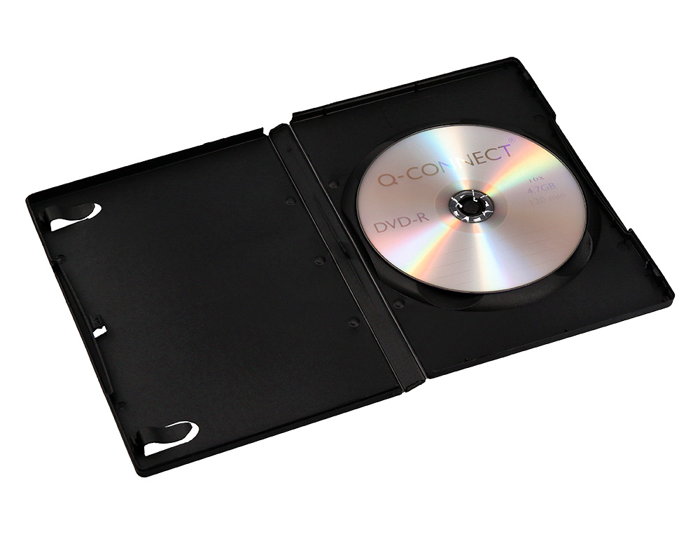 CAIXA Q-CONNECT PARA DVD PACK DE 5 UNIDADES