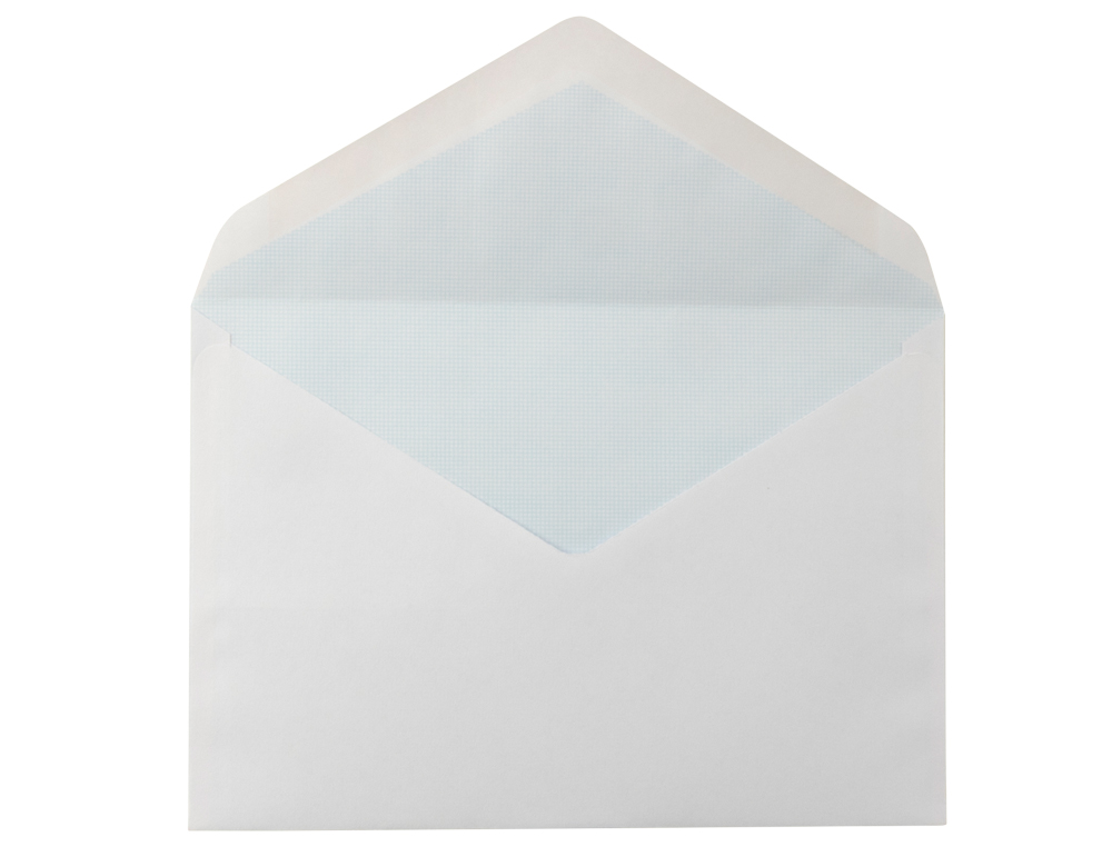ENVELOPE LIDERPAPEL N.10 OFICIO PROLONGADO BRANCO 145X200 MM ENGOMADO PACK DE 250 UNIDADES