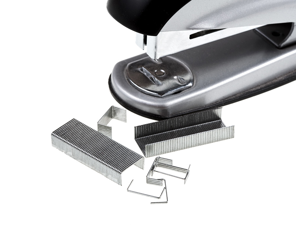 AGRAFES Q-CONNECT GALVANIZADOS 22/6 24/6 CAIXA 1000 UNIDADES