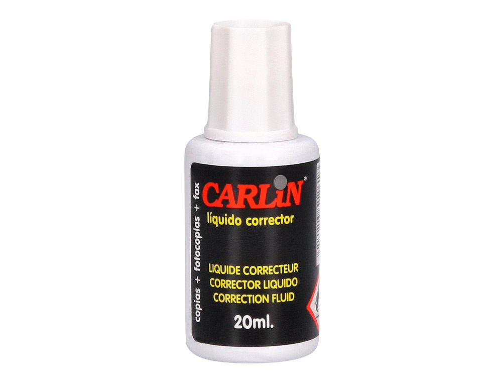 CORRETOR CARLIN APLICADOR PINCEL FRASCO 20 ML