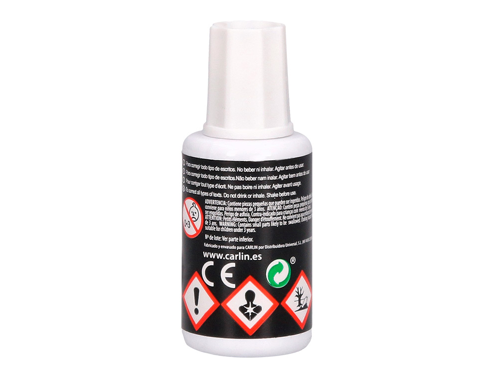 CORRETOR CARLIN APLICADOR PINCEL FRASCO 20 ML