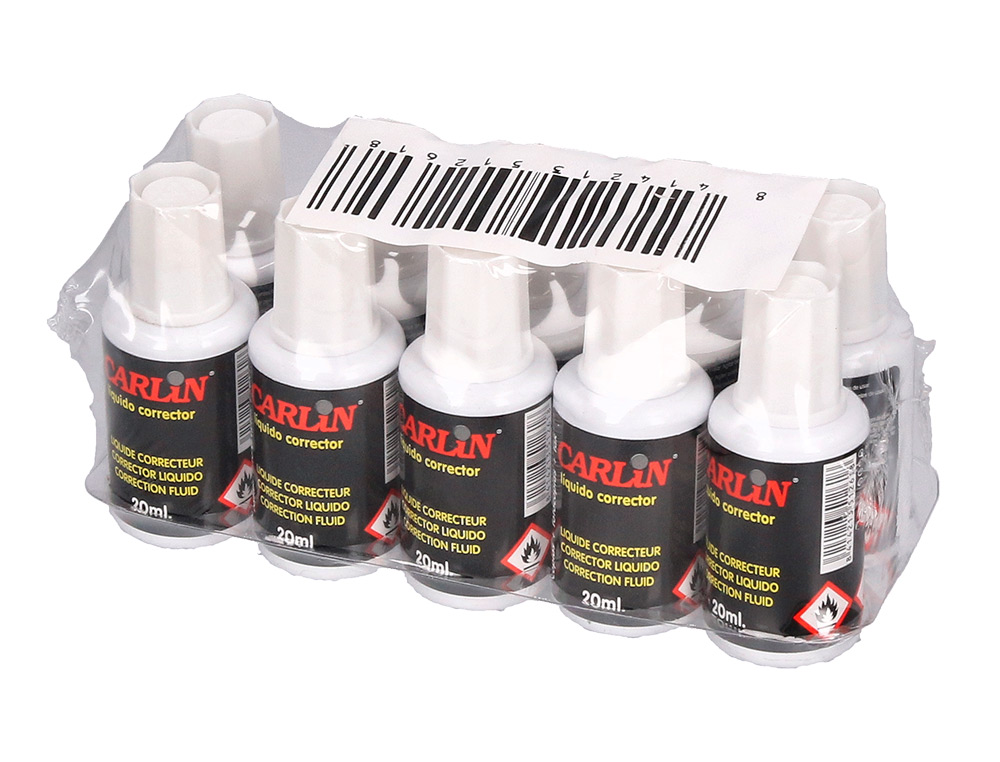 CORRETOR CARLIN APLICADOR PINCEL FRASCO 20 ML