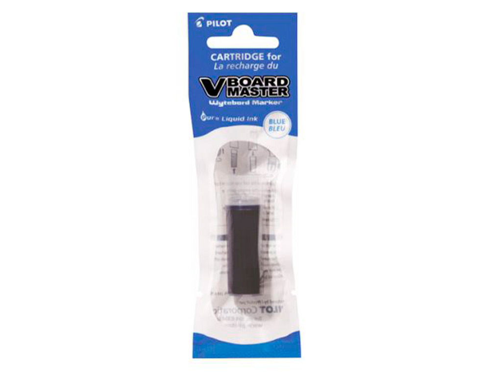 RECARGA PILOT MARCADOR V-BOARDMASTER TINTA LIQUIDA AZUL