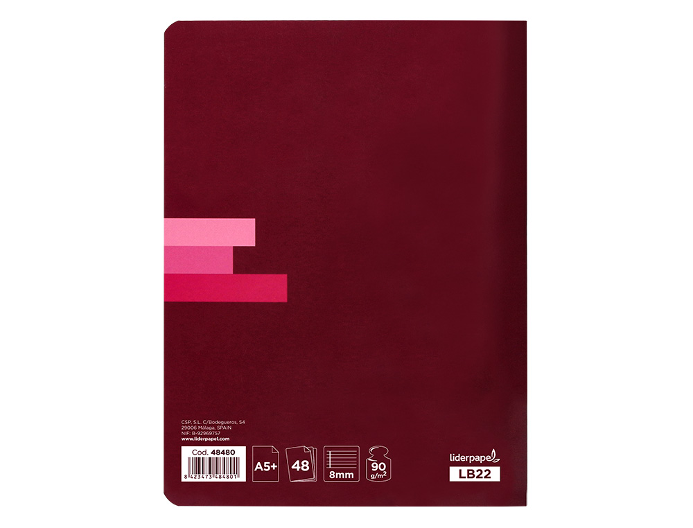 CADERNO AGRAFADO LIDERPAPEL SCRIPTUS DIN A5 48 F PAUTADO PAPEL 90 GR