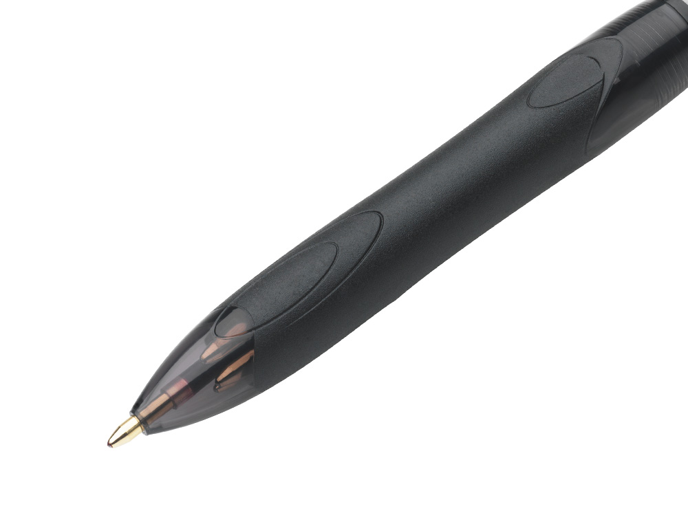 ESFEROGRAFICA BIC QUATRO CORES COM GRIP CORE PRETO PONTA 1,3 MM