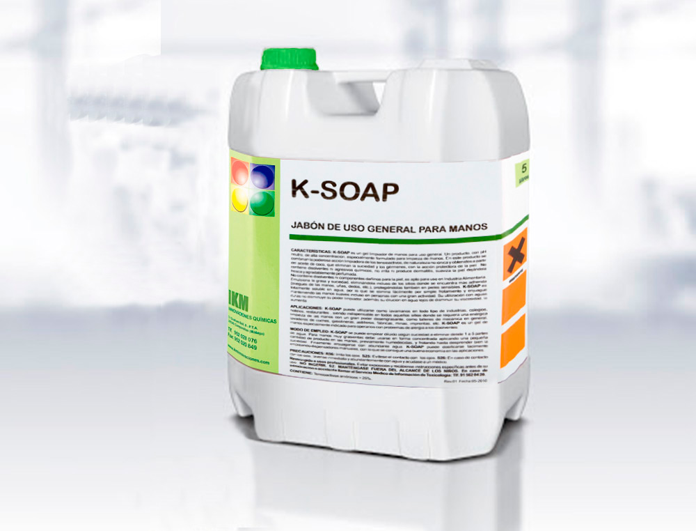 GEL PARA LIMPEZA DE MAOS 5 L