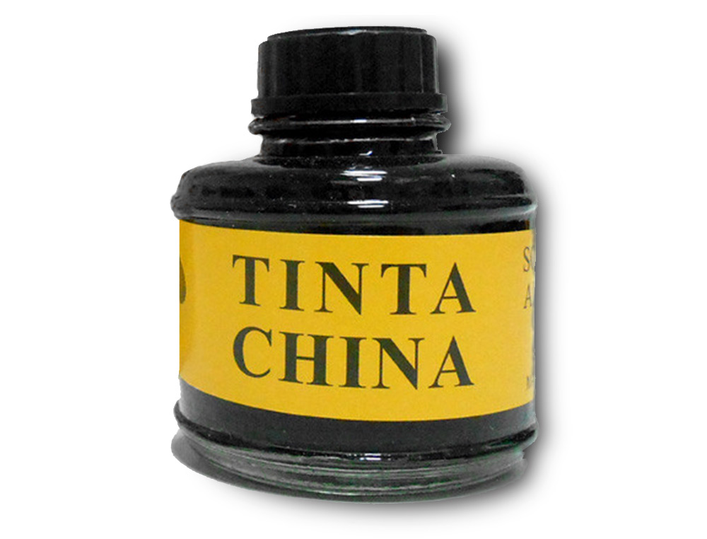 TINTA DA CHINA ARTIST PRETA FRASCO DE 60 ML