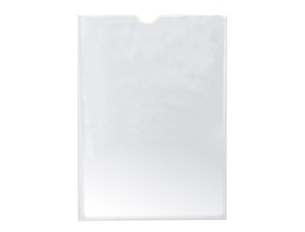 BOLSA CATALOGO Q-CONNECT DIN A6 150 MICRONS PVC TRANSPARENTE 105X 148 MM