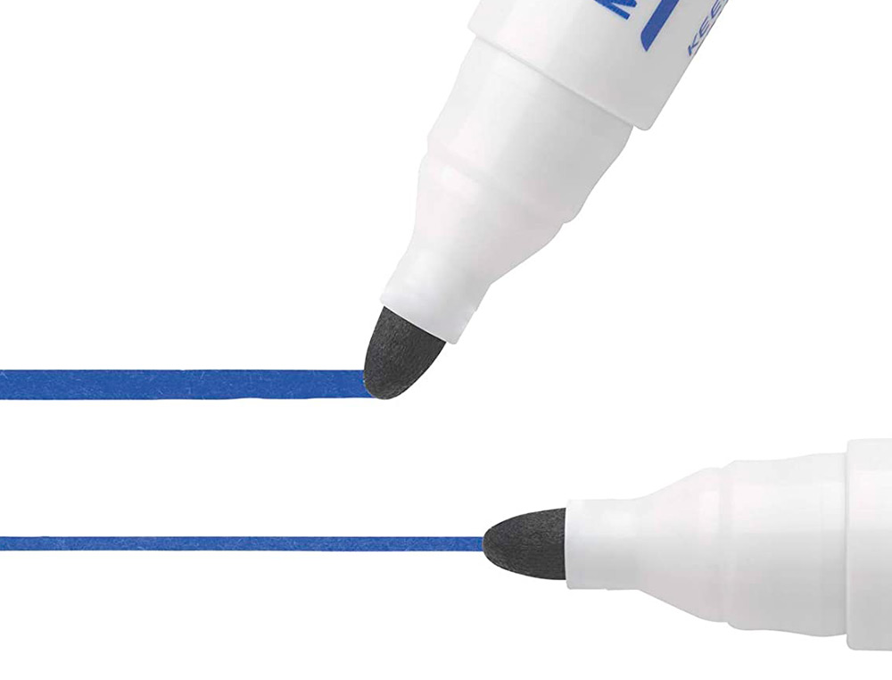 MARCADOR BIC VELLEDA PARA QUADRO BRANCO COR AZUL PONTA REDONDA 1,3 MM