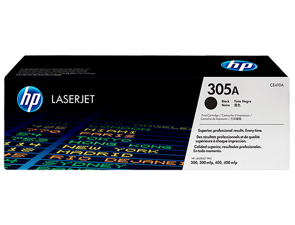 TONER HP 305A LASERJET M351/M451/M375/M475 PRETO 2200 PAG