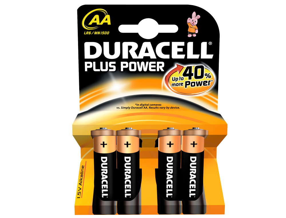 PILHA DURACELL RECARREGAVEL AA 1300 MAH BLISTER DE 4 UNIDADES