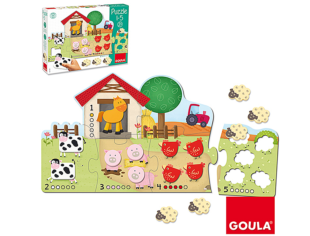 PUZZLE GOULA 1-5 21 PECAS
