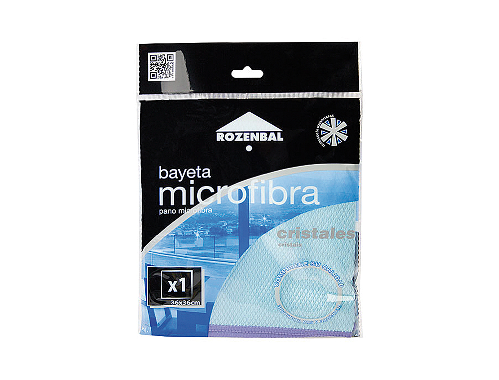 PANO MICROFIBRA VIDROS 36X36 CM