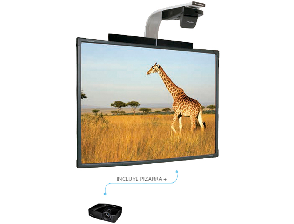 QUADRO INTERATIVO PROMETHEAN ABT78D COM PROJETOR OPTOMA S321E SUPORTE