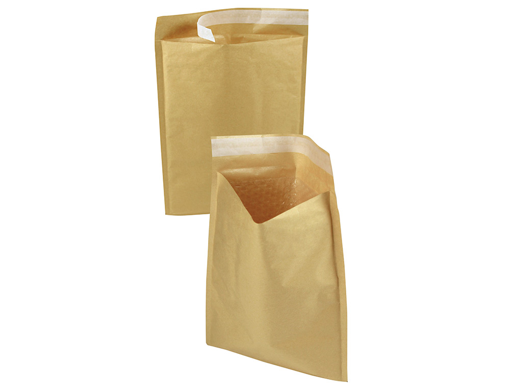 ENVELOPE BORBULHAS Q-CONNECT CREME B/00 120X215 MM CAIXA DE 100 UNIDADES