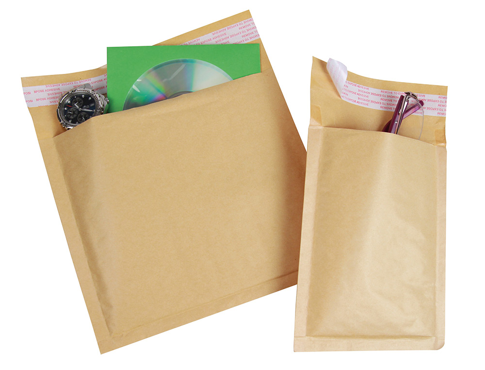 ENVELOPE BORBULHAS Q-CONNECT CREME B/00 120X215 MM CAIXA DE 100 UNIDADES