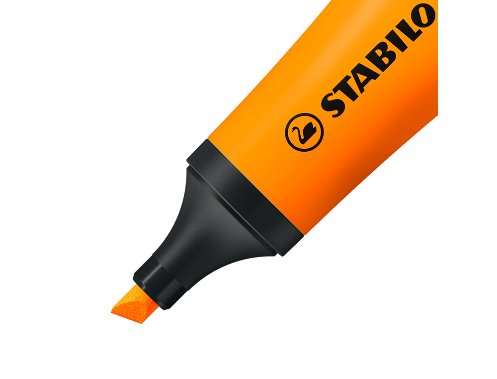 MARCADOR FLUORESCENTE STABILO 72 LARANJA NEON