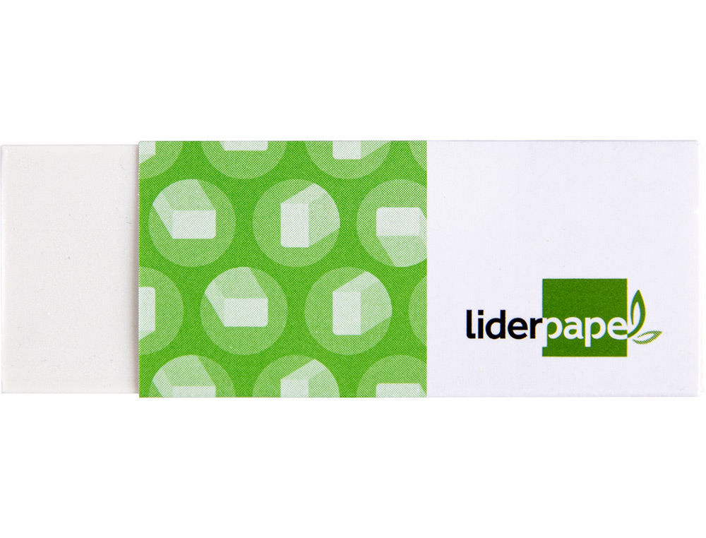 BORRACHA LIDERPAPEL BRANCA UNIDADE