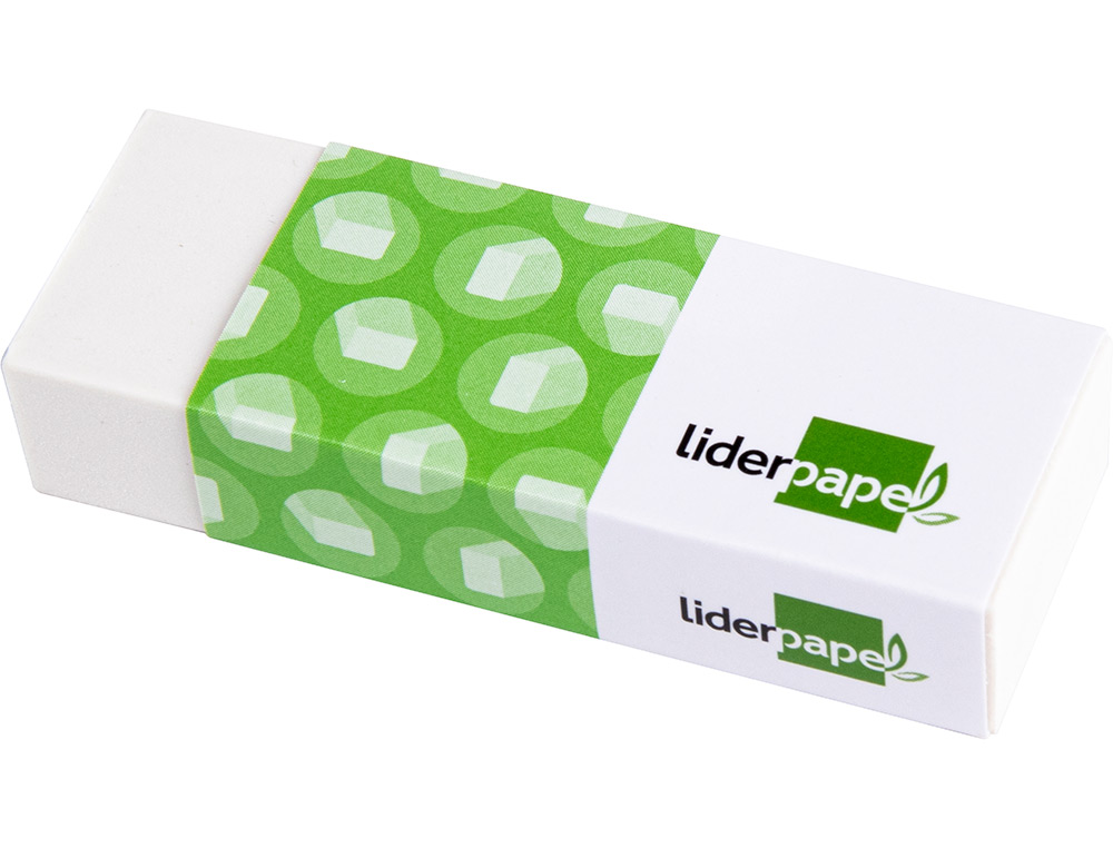 BORRACHA LIDERPAPEL BRANCA UNIDADE