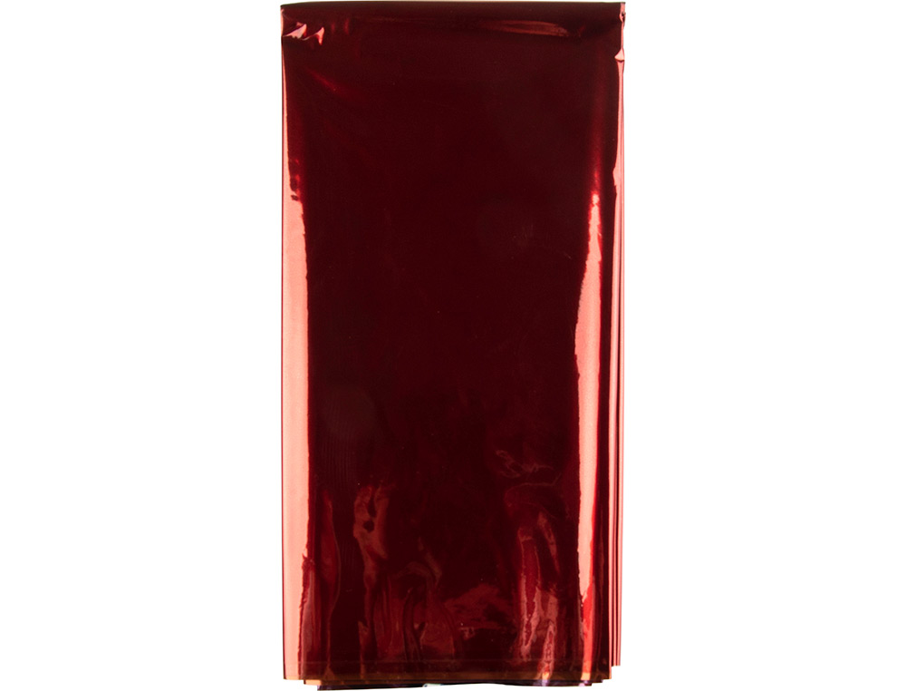 PAPEL CELOFANE LIDERPAPEL 50X70 CM 22GR BOLSA DE 10 FOLHAS CORES SORTIDAS