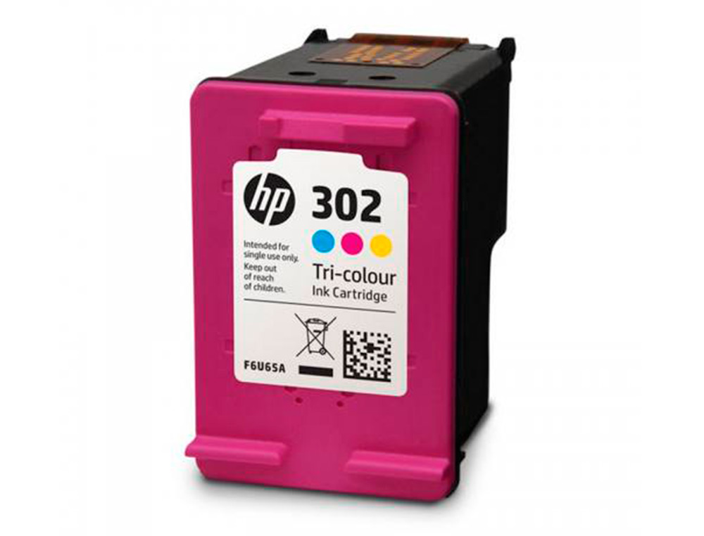 TINTEIRO HP 302 DESKJET 1110 / 2130 / 3630 OFFICEJET 3830 / 4650 ENVY 4520 TRICOR 165 PAG