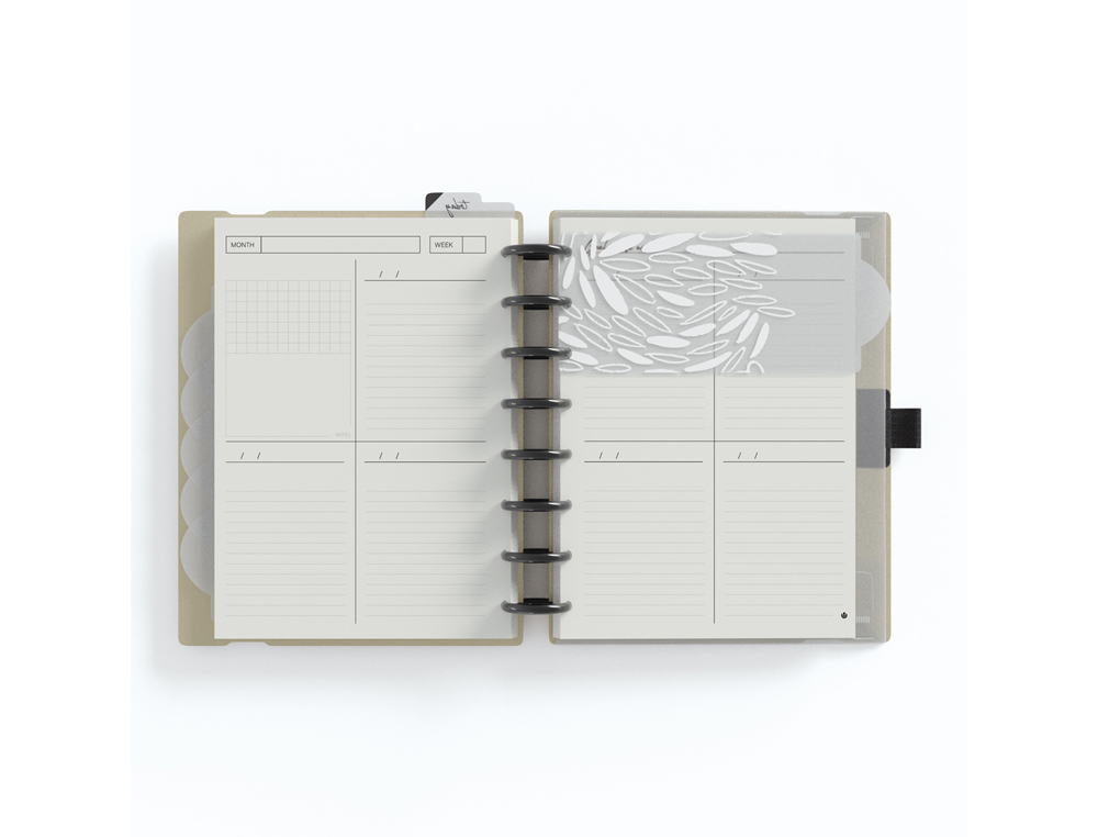 CUADERNO CARCHIVO MY PLANNER INGENIOX CLASSIC DIN A4 240 HOJAS COLOR BEIGE