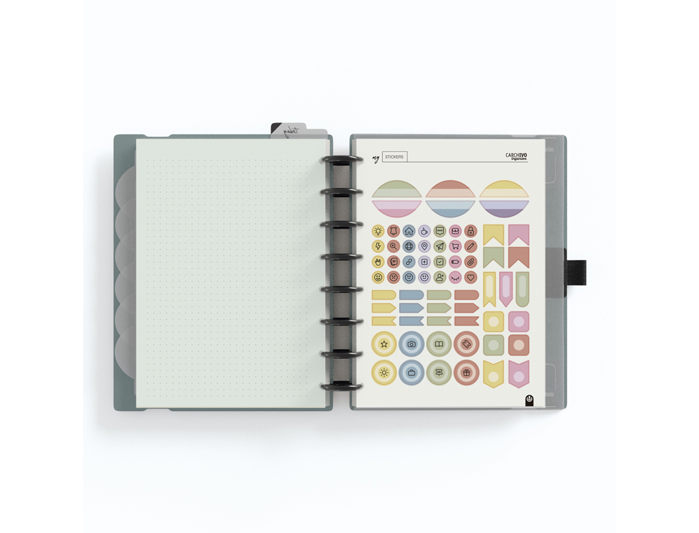 CUADERNO CARCHIVO MY PLANNER INGENIOX CLASSIC DIN A4 240 HOJAS COLOR VERDE