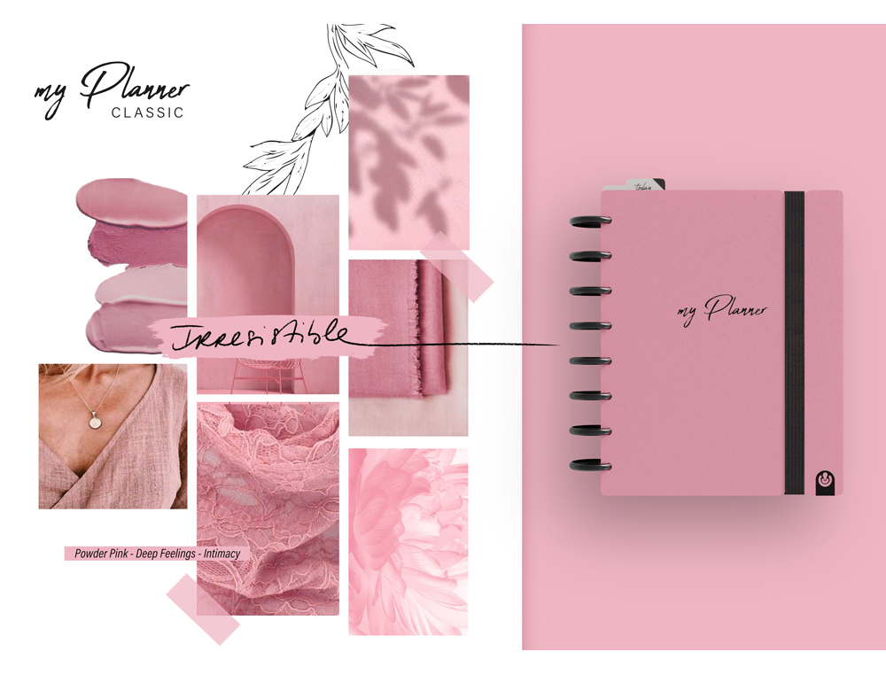 CUADERNO CARCHIVO MY PLANNER INGENIOX CLASSIC DIN A4 240 HOJAS COLOR ROSA