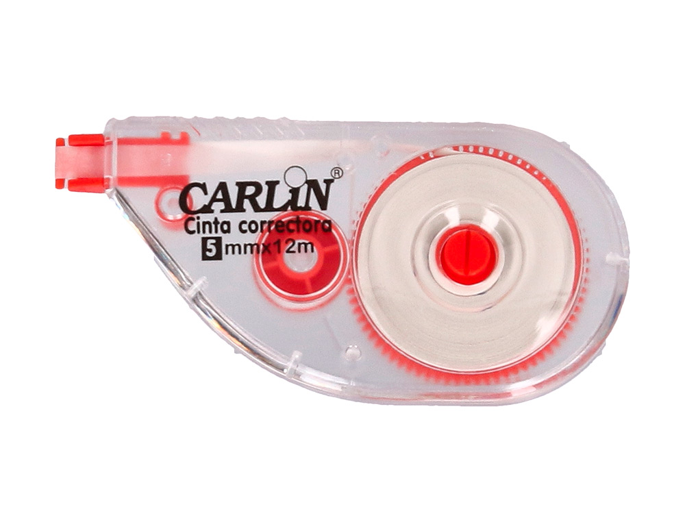 CORRETOR CARLIN FITA BRANCO 5 MM X 12 M