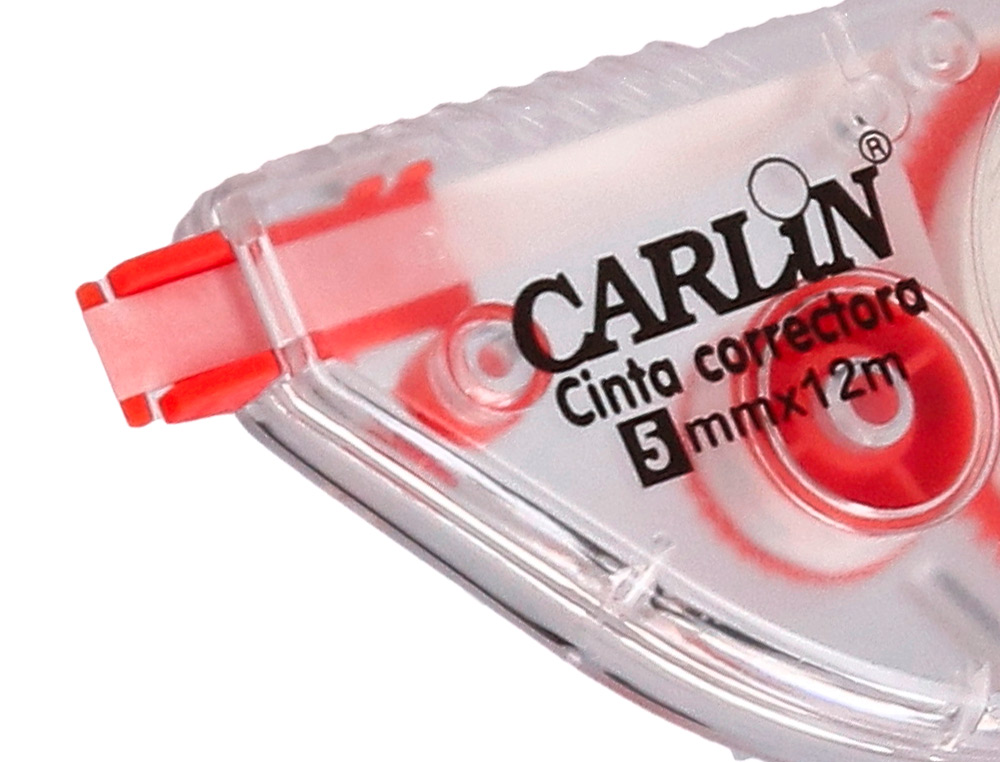 CORRETOR CARLIN FITA BRANCO 5 MM X 12 M