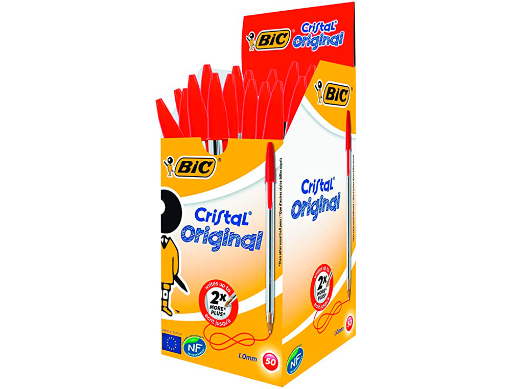 ESFEROGRAFICA BIC CRISTAL VERMELHA UNIDADE
