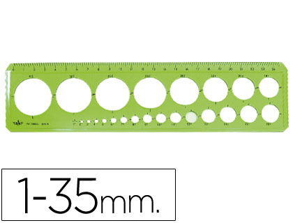 ESCANTILHAO CIRCULOS DE 35 CM
