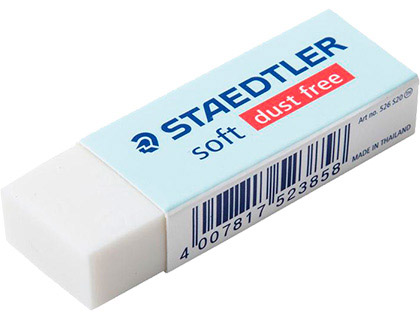 BORRACHA STAEDTLER SOFT BRANCA 526 S20
