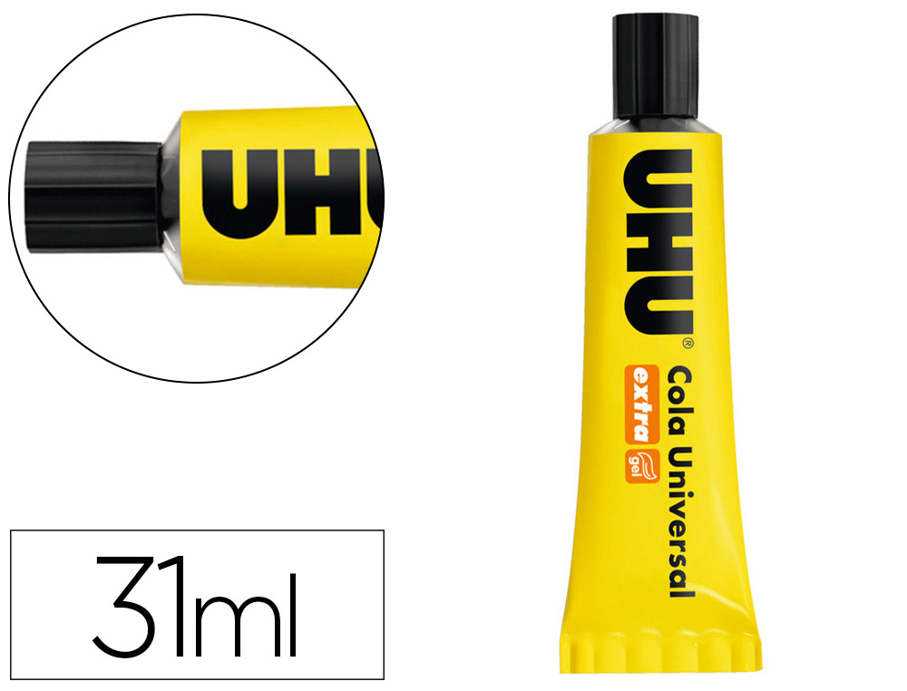 COLA UHU UNIVERSAL EXTRA 31 ML