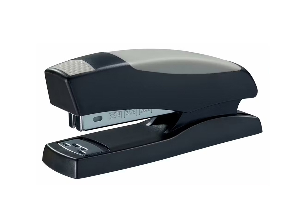 AGRAFADOR PETRUS 435 GOLF COR CINZA CAPACIDADE 30 FOLHAS