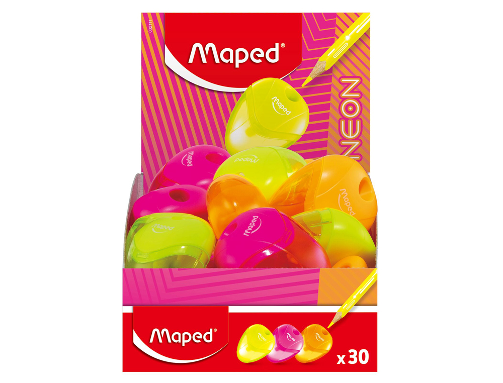APARA LAPIS MAPED PLSTICO IGLOO 1 USO NEON