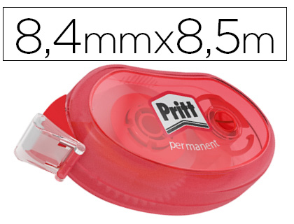 COLA PRITT ROLLER PERMANENTE 8,4 MM X 8,5 MT