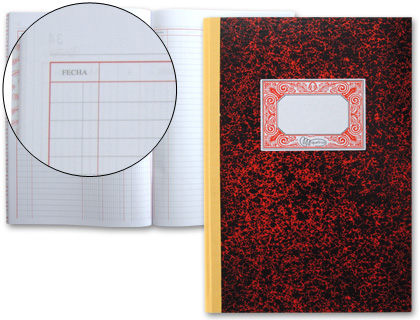 CAPA LIDERPAPEL COM FOLE A-Z EM CARTO FORRADO QUARTO PETRO