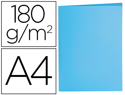CLASSIFICADOR LIDERPAPEL DIN A4 AZUL PASTEL 180GR