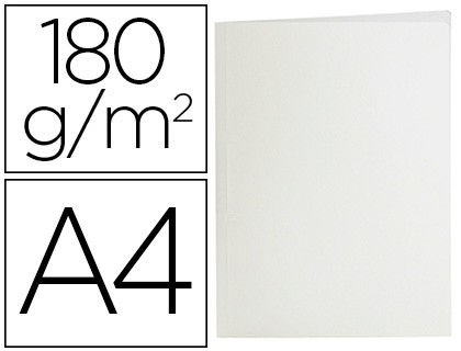 CLASSIFICADOR LIDERPAPEL DIN A4 BRANCO 180GR